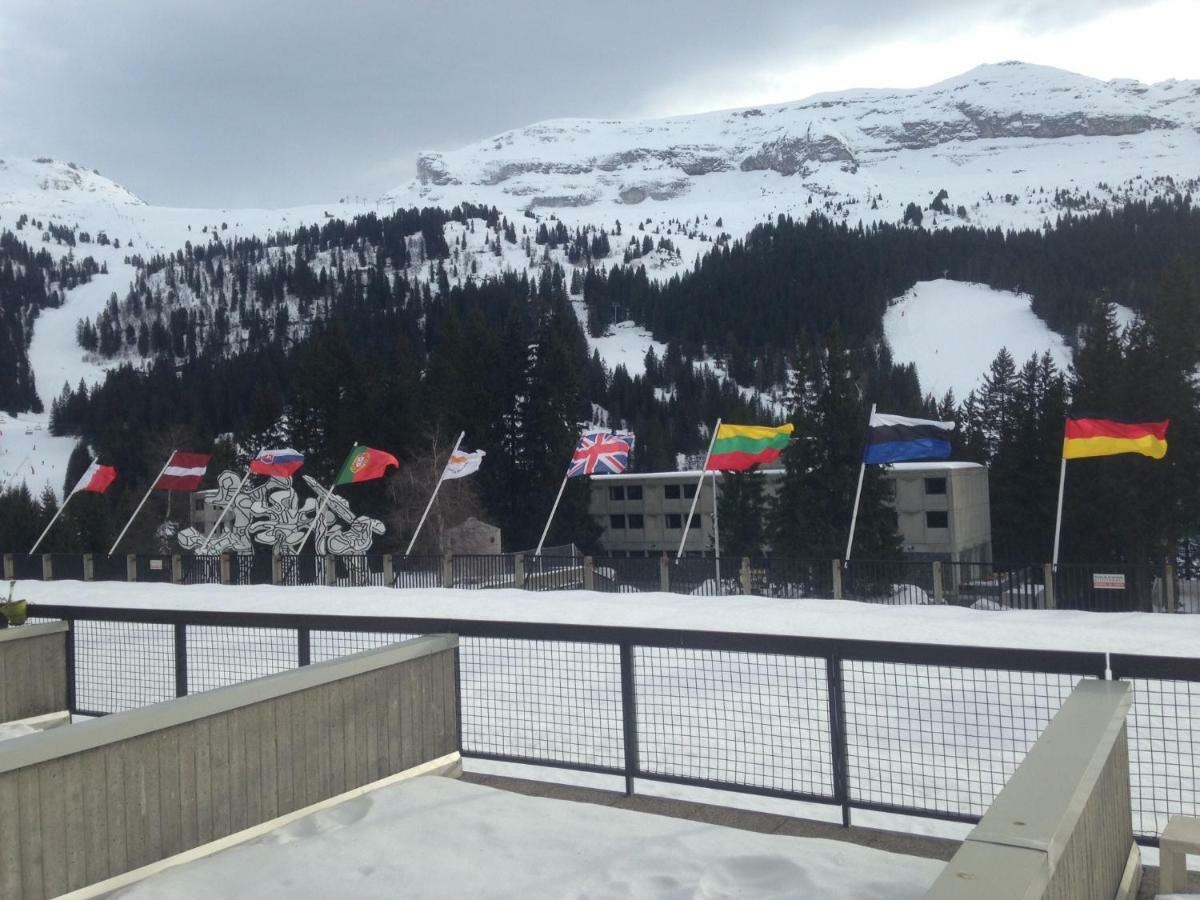Flaine Forum I1 Cassiopee Duplex Mezzanines & Terrasse Екстер'єр фото